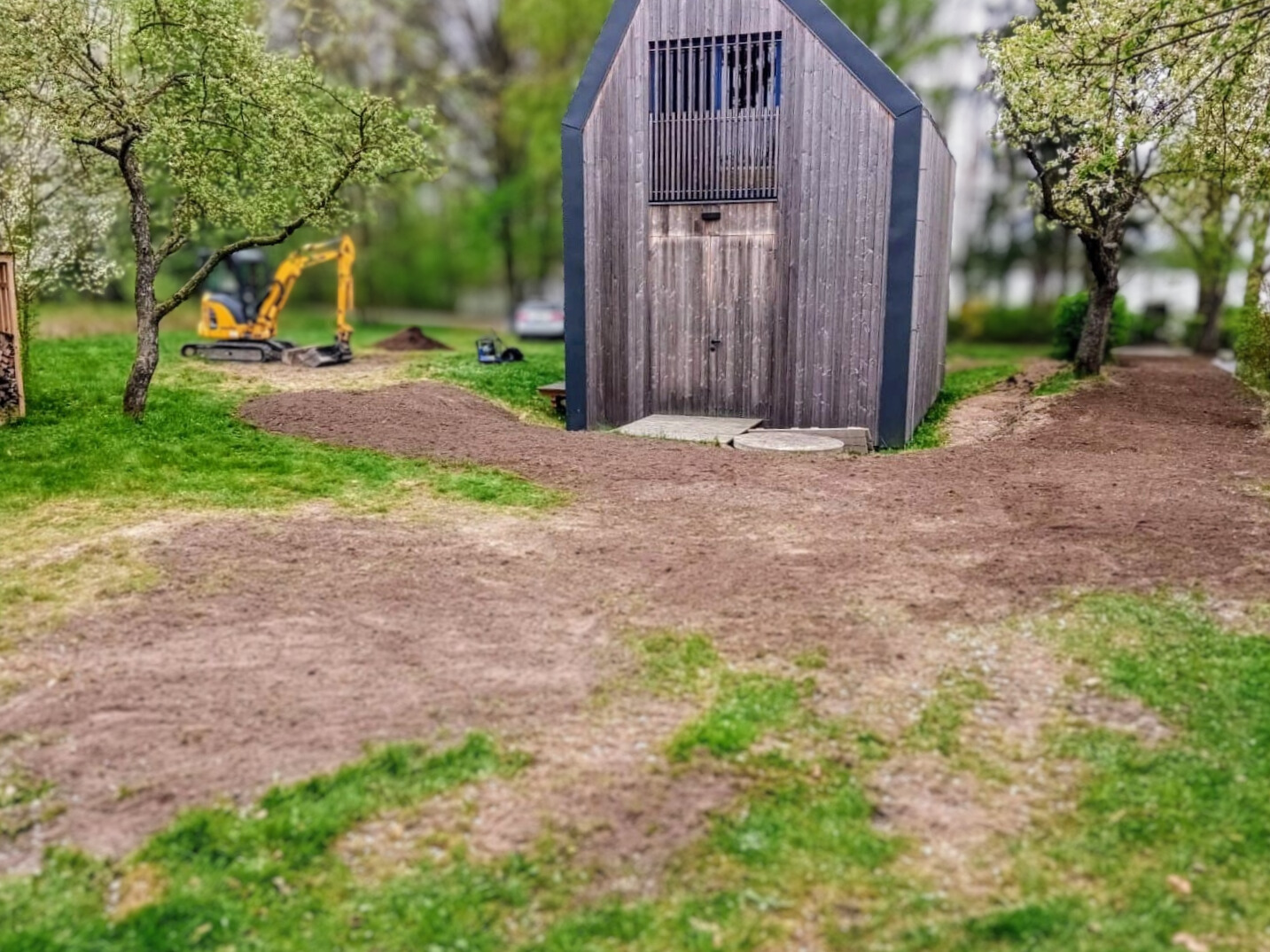 Úprava pozemku a terénní modelace