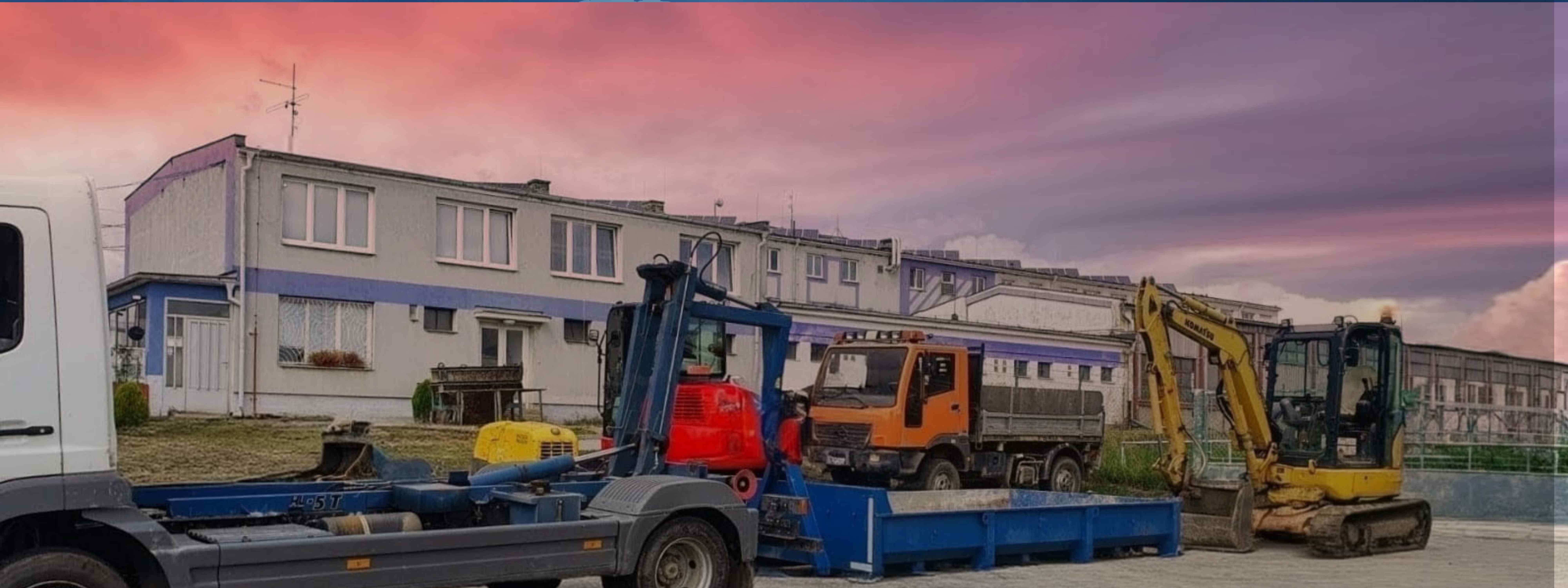 Stavební práce Rovino - zemní a výkopové práce v jižních Čechách